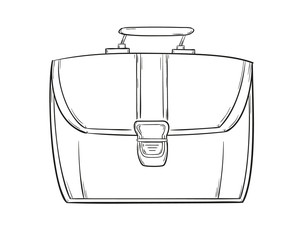 sketch of the briefcase