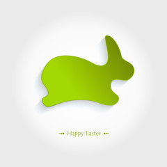 Happy easter card.
