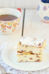 homemade cottage pudding