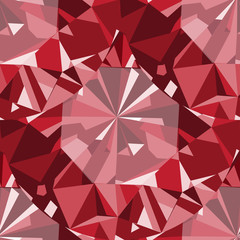 Ruby seamless pattern background.