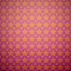 Abstract star pattern wallpaper. Vector illustration