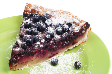 homemade pie Blueberry