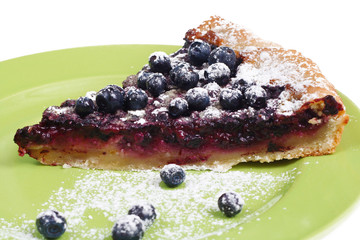 homemade pie Blueberry