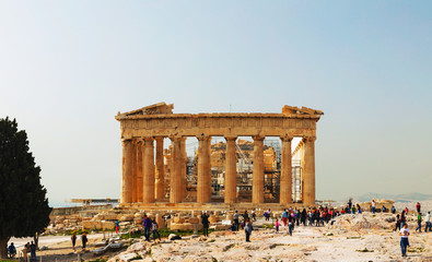 Parthenon at Acropolis in Athens, Greece