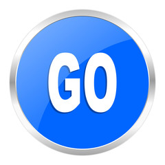 Obraz premium go icon