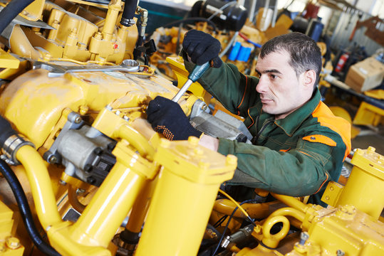 industrial assembler worker