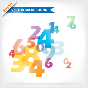 Colorful vector design for workflow layout, diagram, number opti