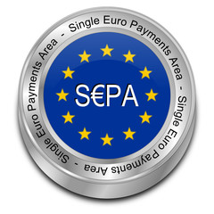 SEPA - Single Euro Payments Area - Button