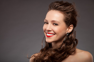 Fototapeta premium beauty woman portrait of teen girl
