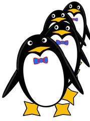 ペンギンの行進