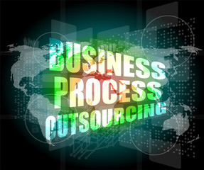 business process oursourcing interface hi technology