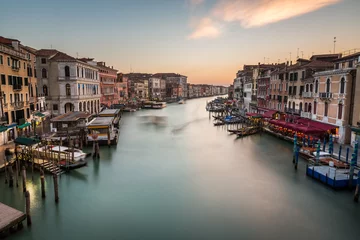 Blick auf den Canal Grande von der Rialtobrücke, Venedig, Italien © anshar73