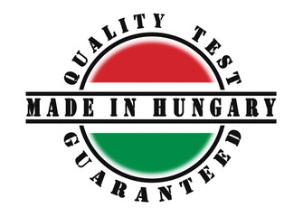 Quality test guaranteed stamp