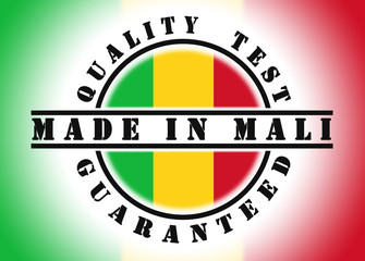 Quality test guaranteed stamp