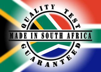 Quality test guaranteed stamp