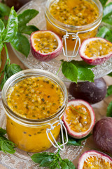Passionfruit jam