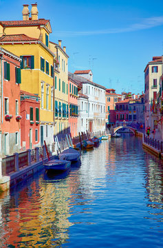 rio Marin in Cannaregio area, Venice, Italy
