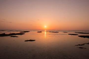 Obraz premium 沖縄の夕景