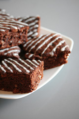 brownies al cioccolato e noci_ dolci