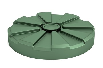 realistic 3d render of mine