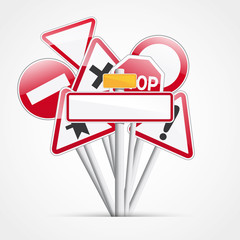 panneau de signalisation © M.studio