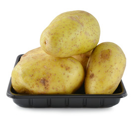 Potatoe isolated on white background