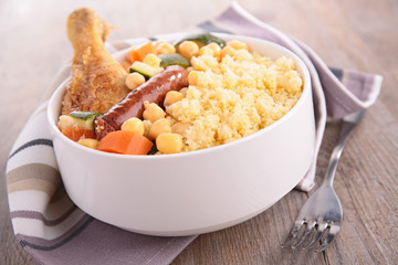 couscous with chicken and vegetables