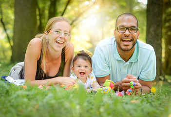 Happy family