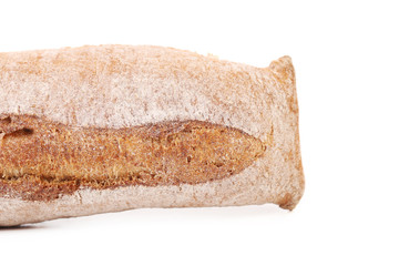 close up of Crackling white bread