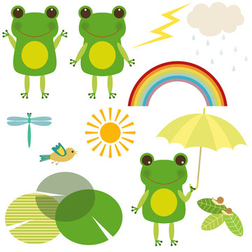 Frog & Nature Set