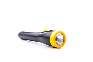 Flashlight isolated white background