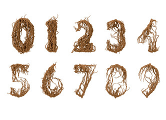 All numbers constructed from little branches