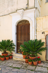 Alleyway. Montescaglioso. Basilicata. Italy.