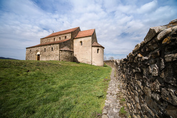 Fototapeta na wymiar Fortified Church in Cisnadioara