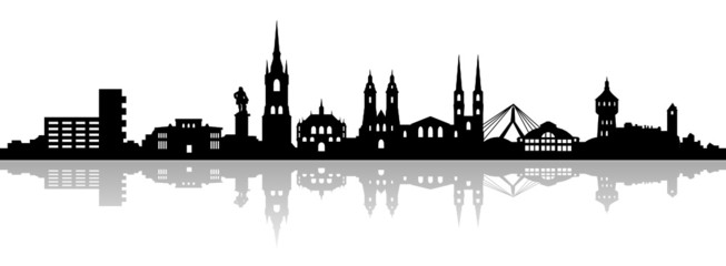 Skyline Halle / Saale © SimpLine