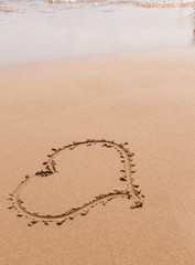 sand heart