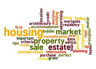 Housing Market word cloud