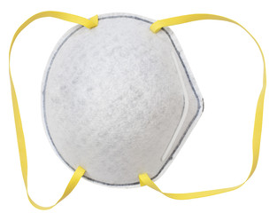 White building respirator