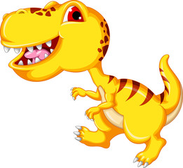 cheerful dinosaur