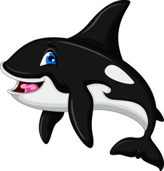 Fototapeta premium kreskówka orka