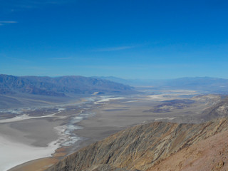 Fototapeta na wymiar Zabriskie Point in Death Valley