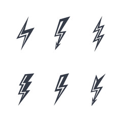 lightning silhouettes