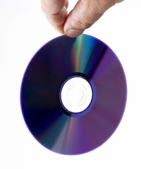 CD caught with fingertips