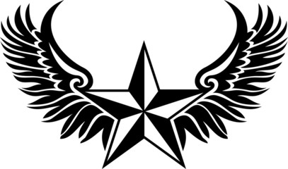 Nautical Star - Tattoo Style