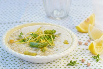 asparagus and lemon soup