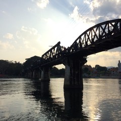 Fototapeta na wymiar bridge of river kwai