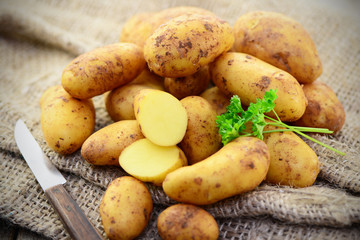 Messer, Kartoffeln