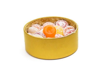 box with sugar candies