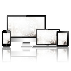Mobile phone, tablet pc, laptop and computer