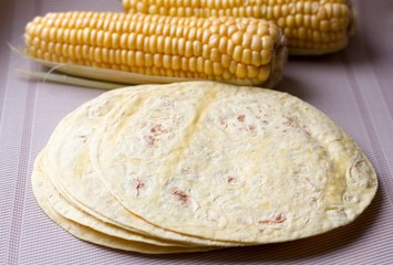 Wheat round tortillas